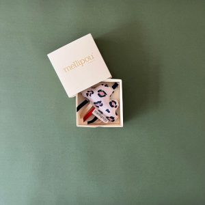 porte-clés léopard en forme de nuage