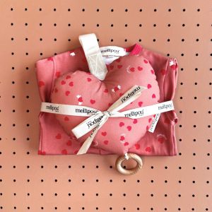 coffret naissance pyjama coeur