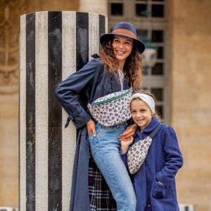 sac banane à langer Léopard