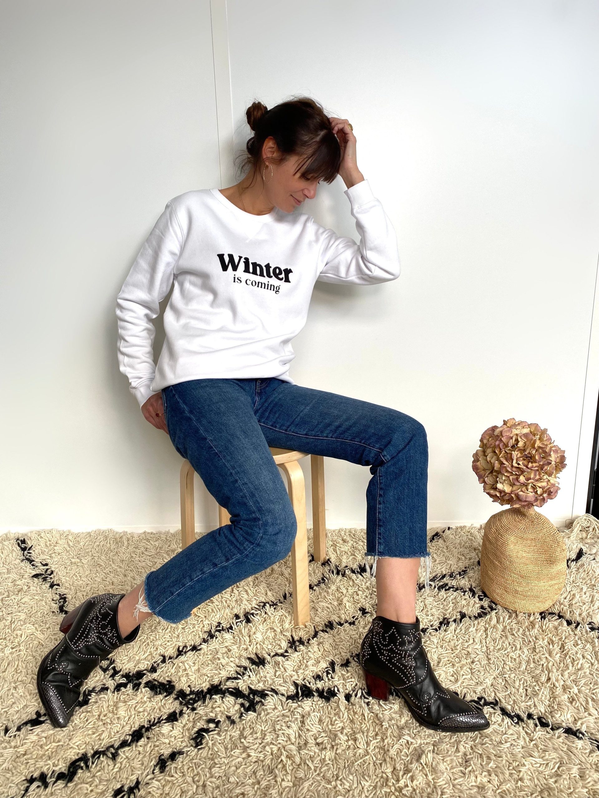 sweat-shirt femme Winter is coming